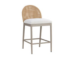 Calandri Counter Stool - Natural  Louis Cream