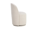 Cavoli Swivel Dining Chair - Effie Linen