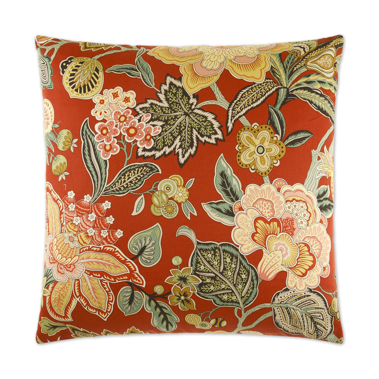 Augustus Decorative Throw Pillow - Red | DV Kap