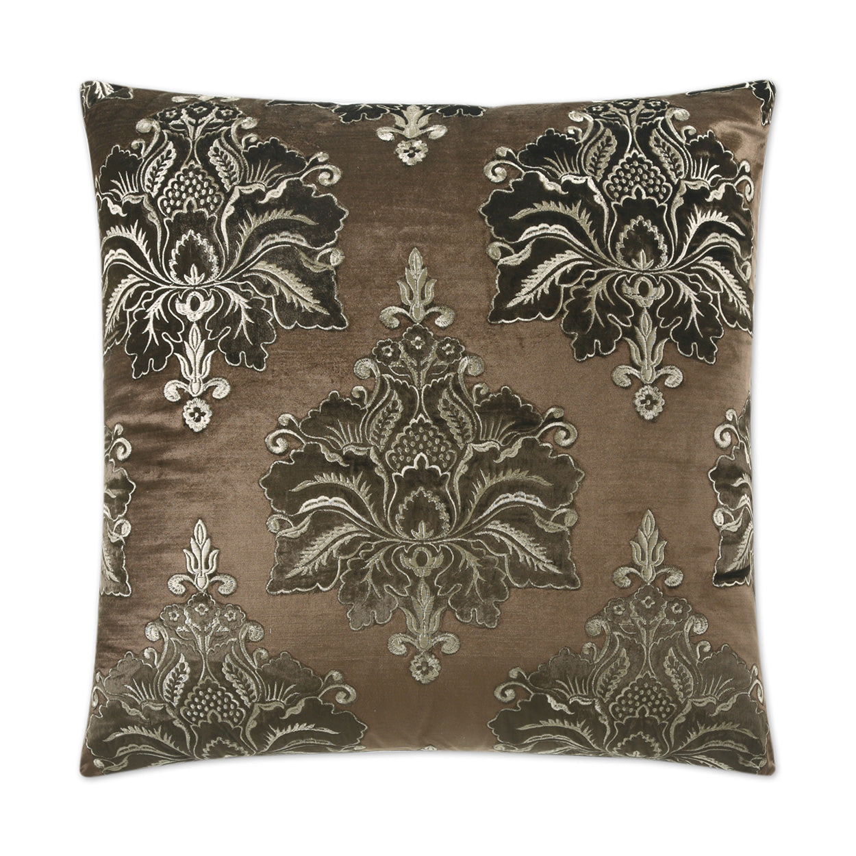 Taj Mahal Decorative Throw Pillow - Brown | DV Kap