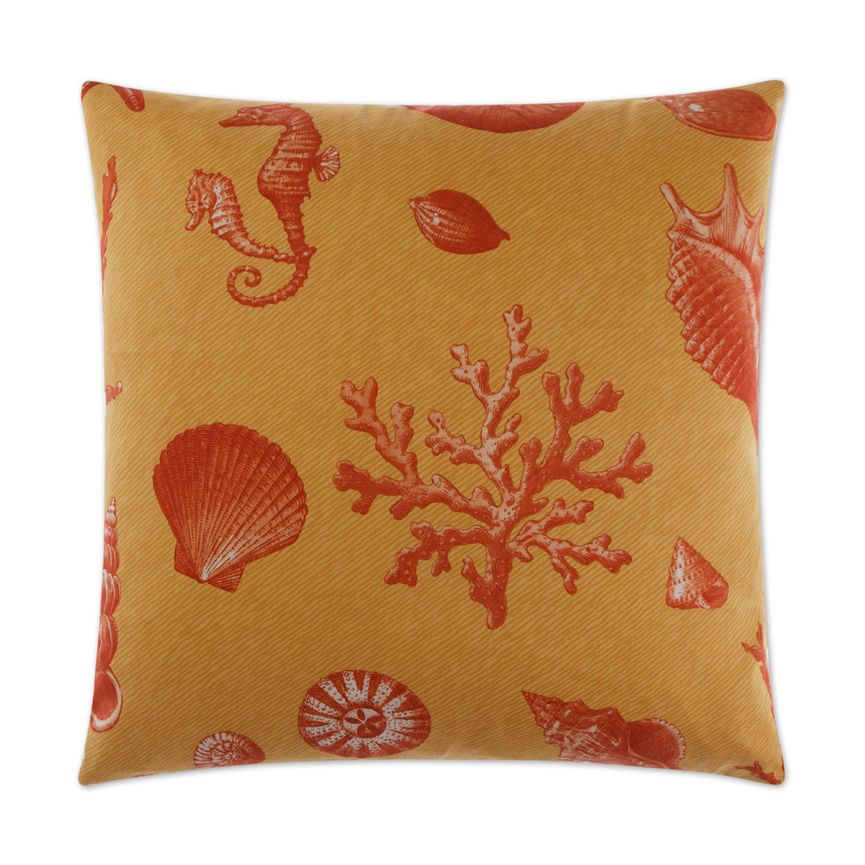 Big Sur Decorative Throw Pillow - Gold | DV Kap