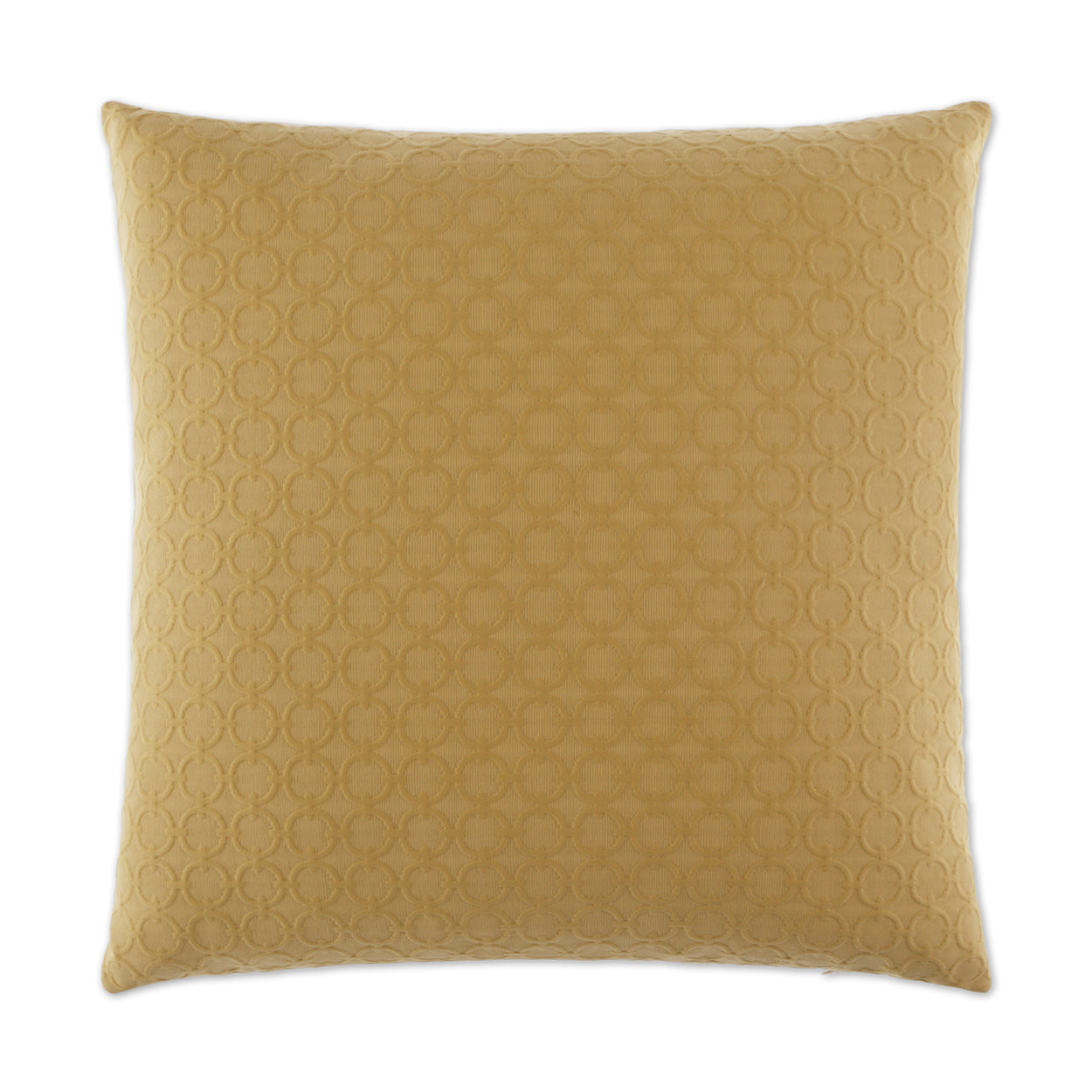 Full Circle Decorative Throw Pillow - Yellow | DV Kap