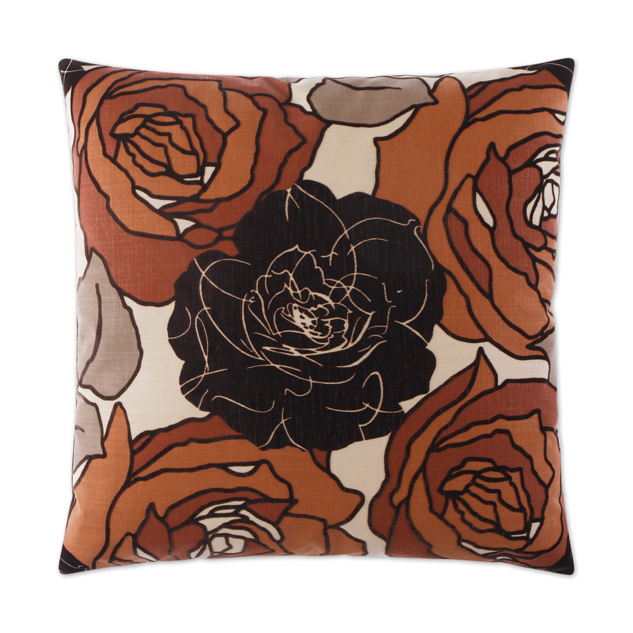 Secret Garden Decorative Throw Pillow - Mink | DV Kap