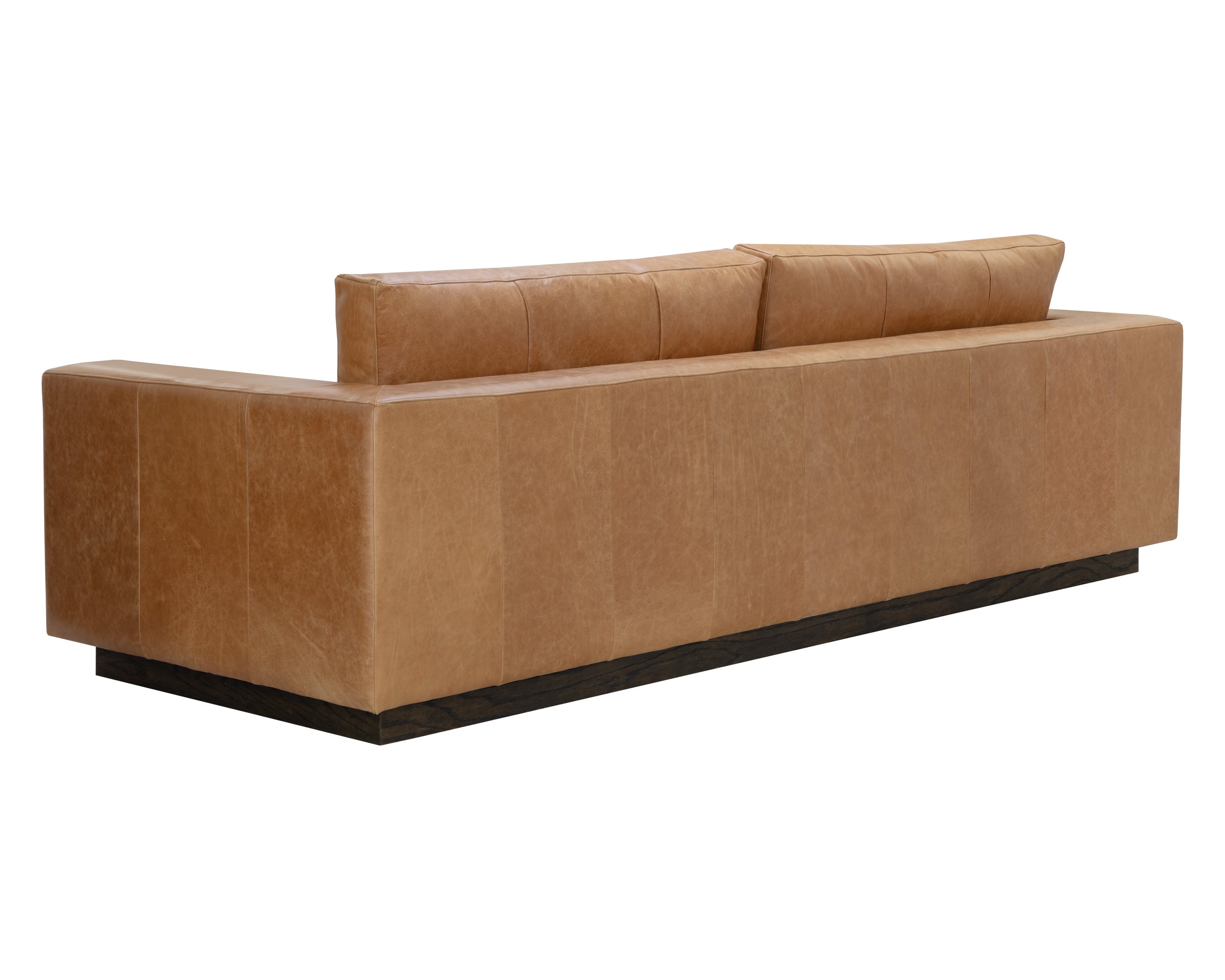 Anakin Sofa - Dark Brown  Tuscany Cognac Leather