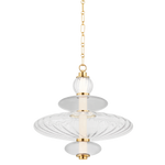 Hudson Valley Lighting Williams Pendant-Aged Brass