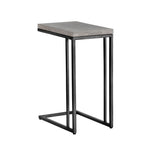 Sawyer End Table - Black  Grey