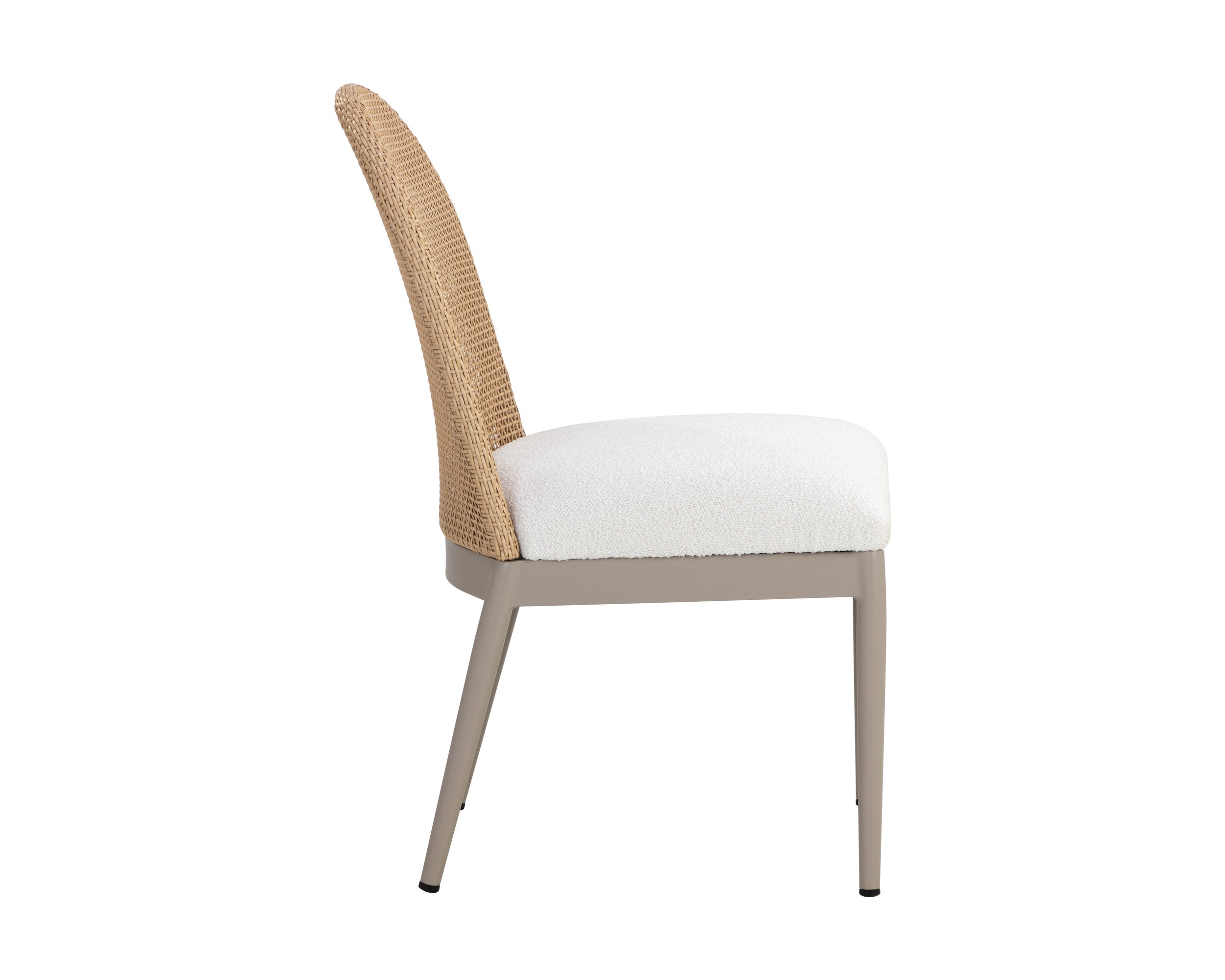 Calandri Dining Chair - Natural  Louis Cream