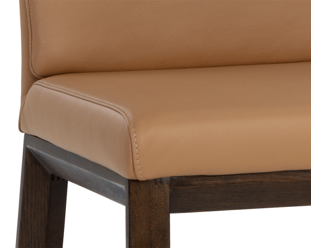 Cashel Dining Chair - Linea Wood Leather