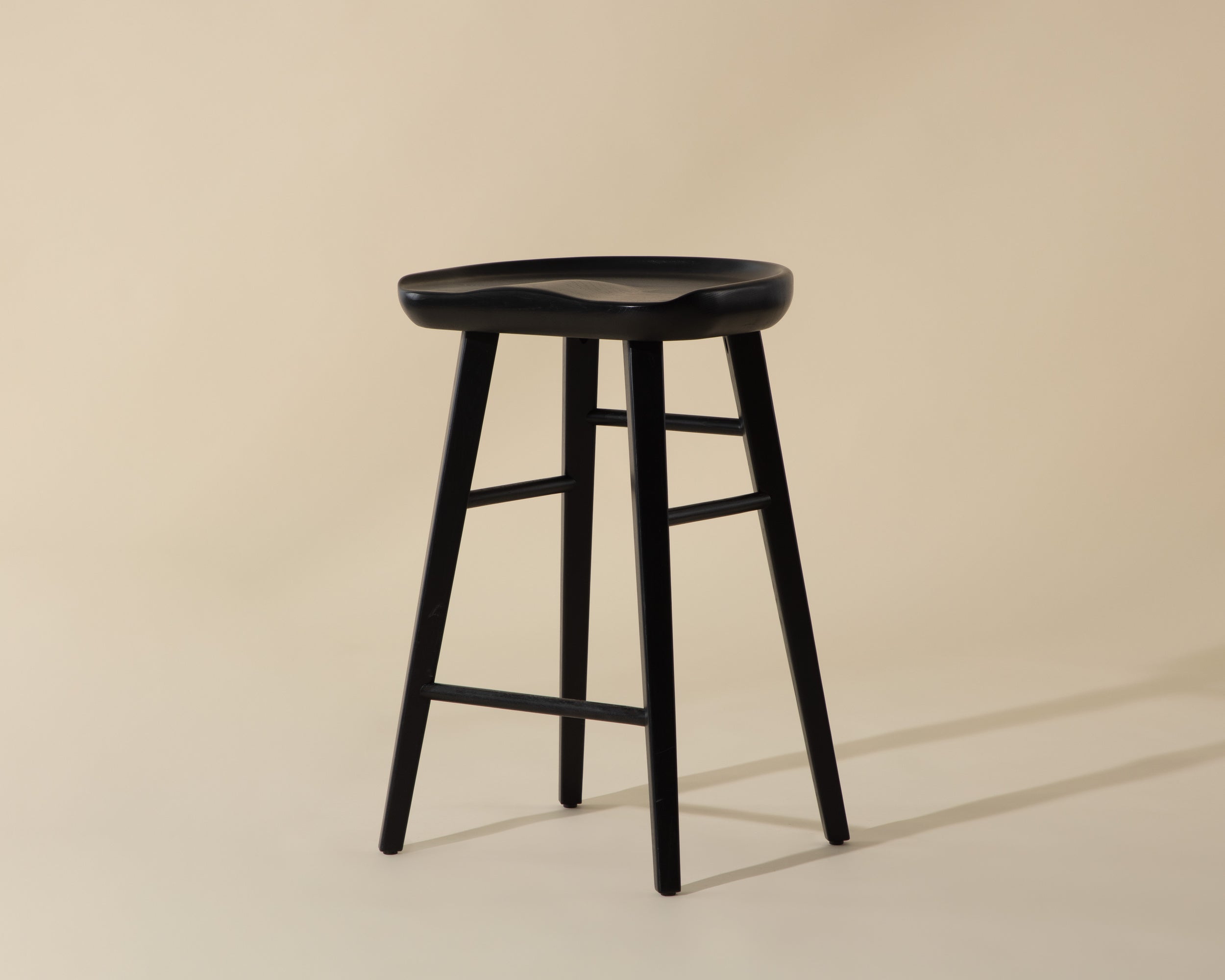 Dominic Counter Stool - Black