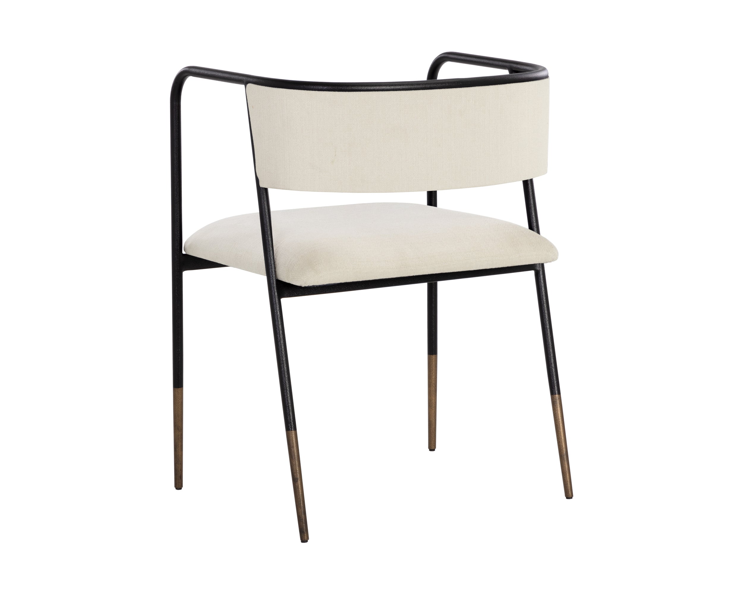 Brenan Dining Armchair - Zenith Alabaster