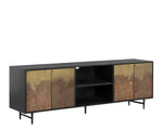 Auburn Media Console And Cabinet -