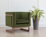 Yvette Armchair - Gold  Meg Olive