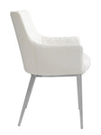 Chase Dining Armchair - White