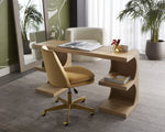 Catrine Desk - Rustic Oak