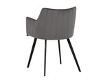 Griffin Dining Armchair - Town Grey / Roman Grey