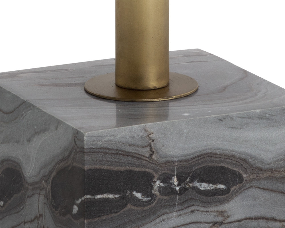 Kata Bar Table - Grey Marble