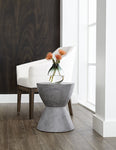 Logan End Table - Grey