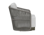 Allariz Swivel Armchair - Warm Grey  Gracebay Light Grey