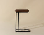 Boone Counter Stool - Black  Bravo Cognac