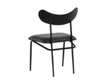 Gibbons Dining Chair - Black  Bravo Portabella