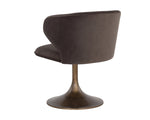 Simone Swivel Dining Chair - Meg Ash