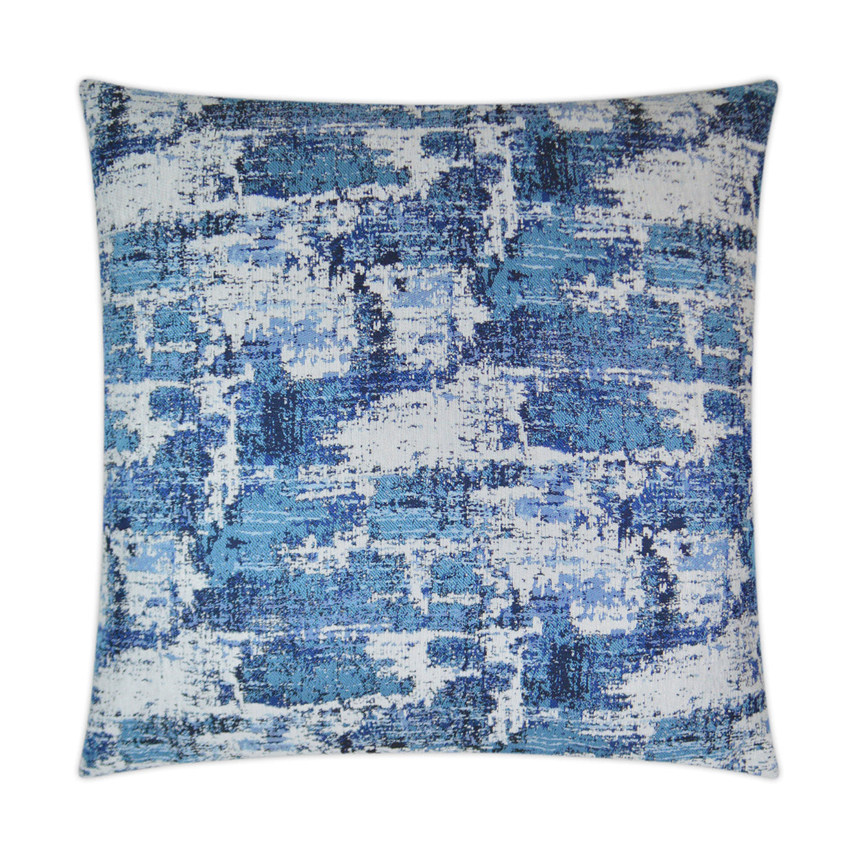 Textural Decorative Throw Pillow - Marine | DV Kap