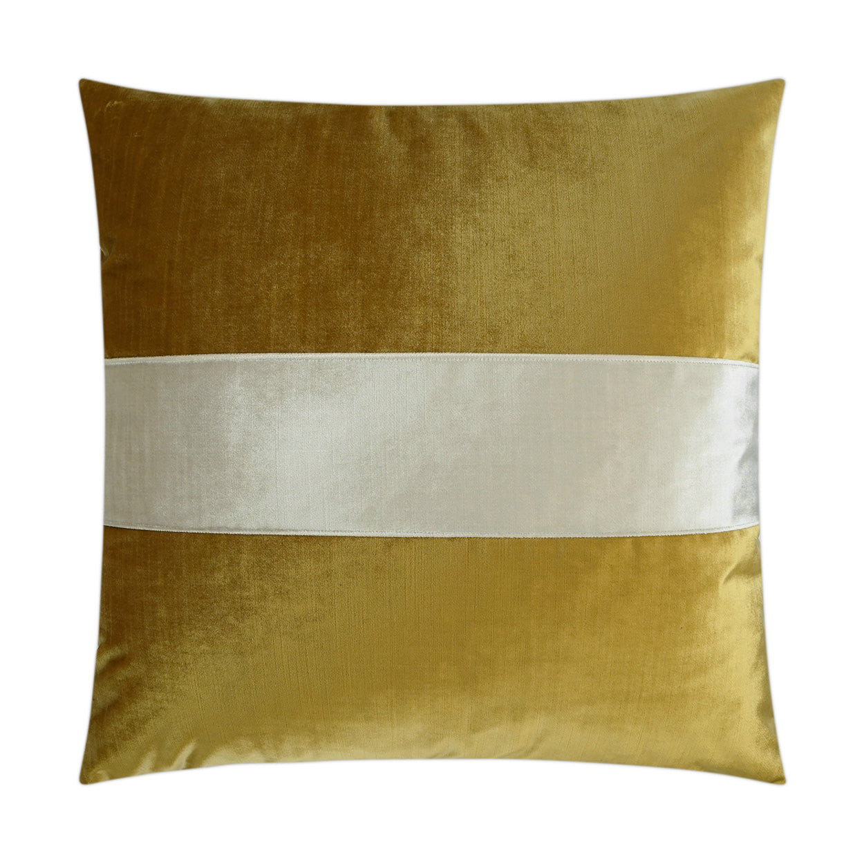 Iridescence Band Decorative Throw Pillow - Citron | DV Kap