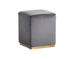 Cricket Ottoman - Grey