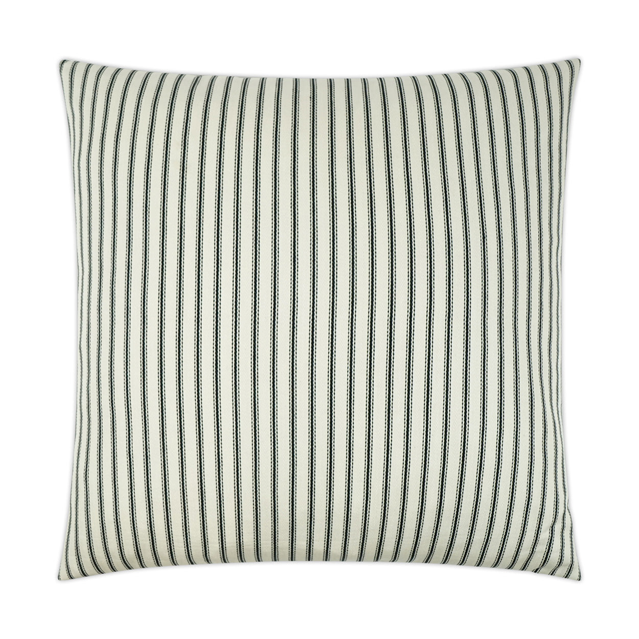 Ticking Decorative Throw Pillow - Natural | DV Kap