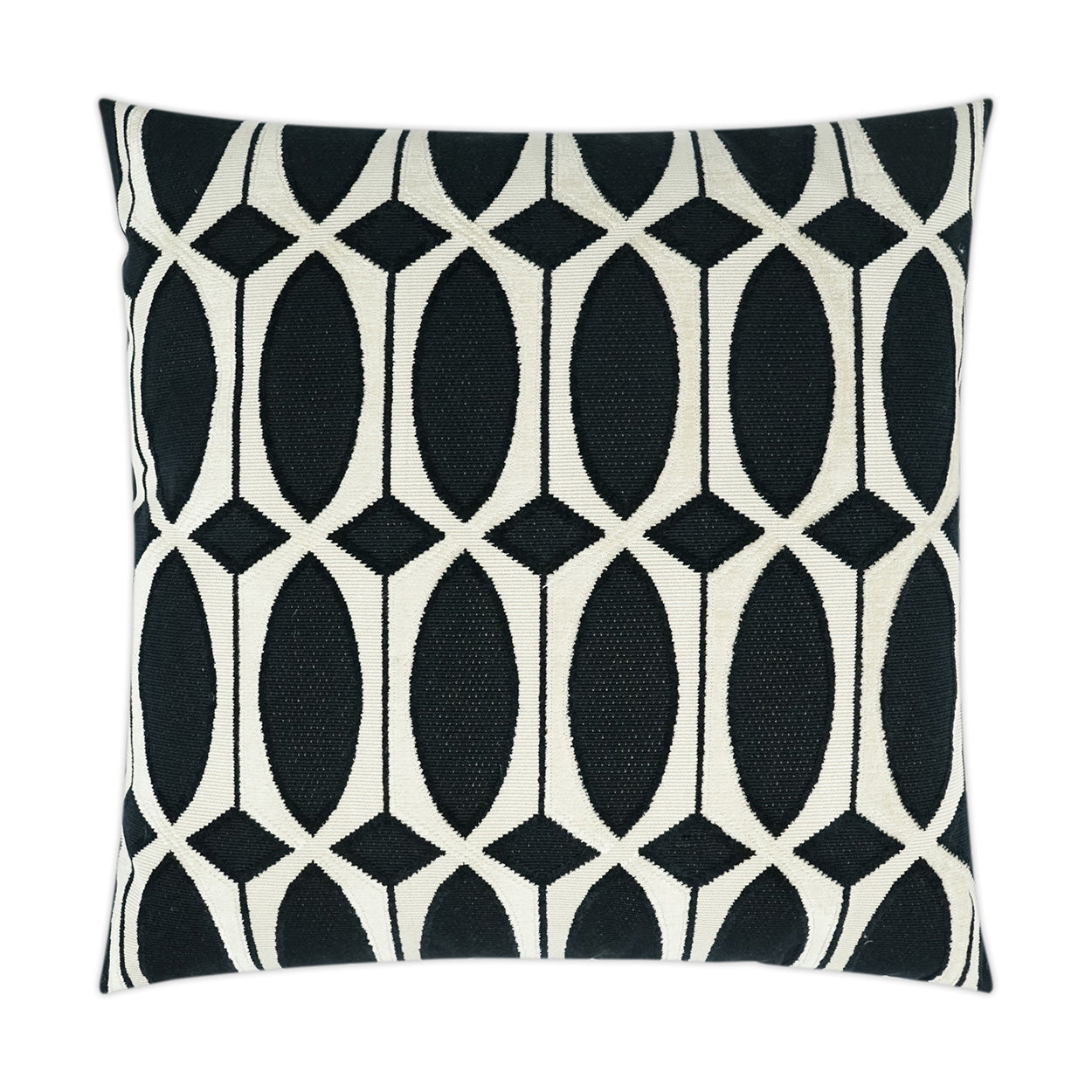 Leonardo Decorative Throw Pillow - Ebony | DV Kap