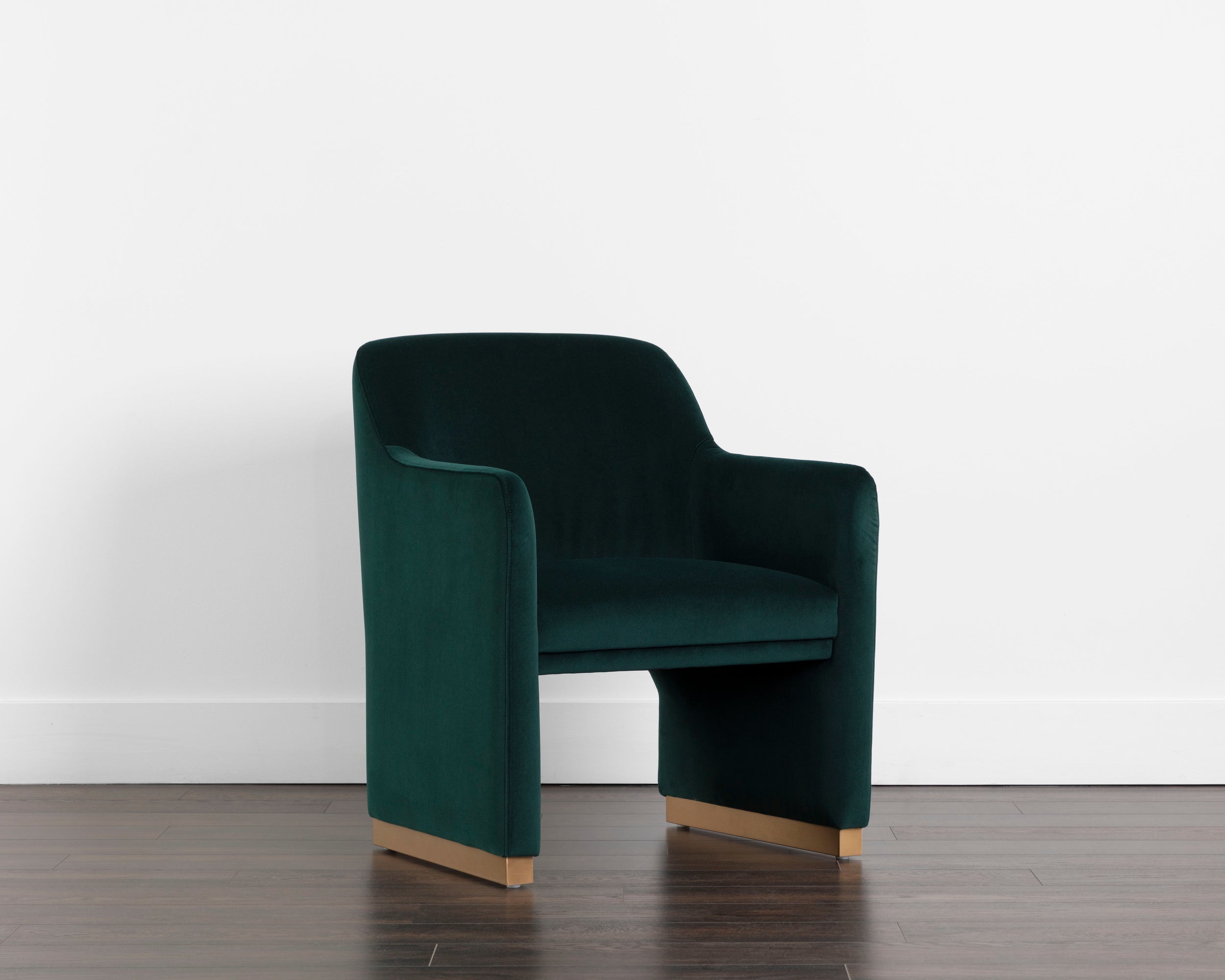 Jaime Dining Armchair - Meg Dark Emerald