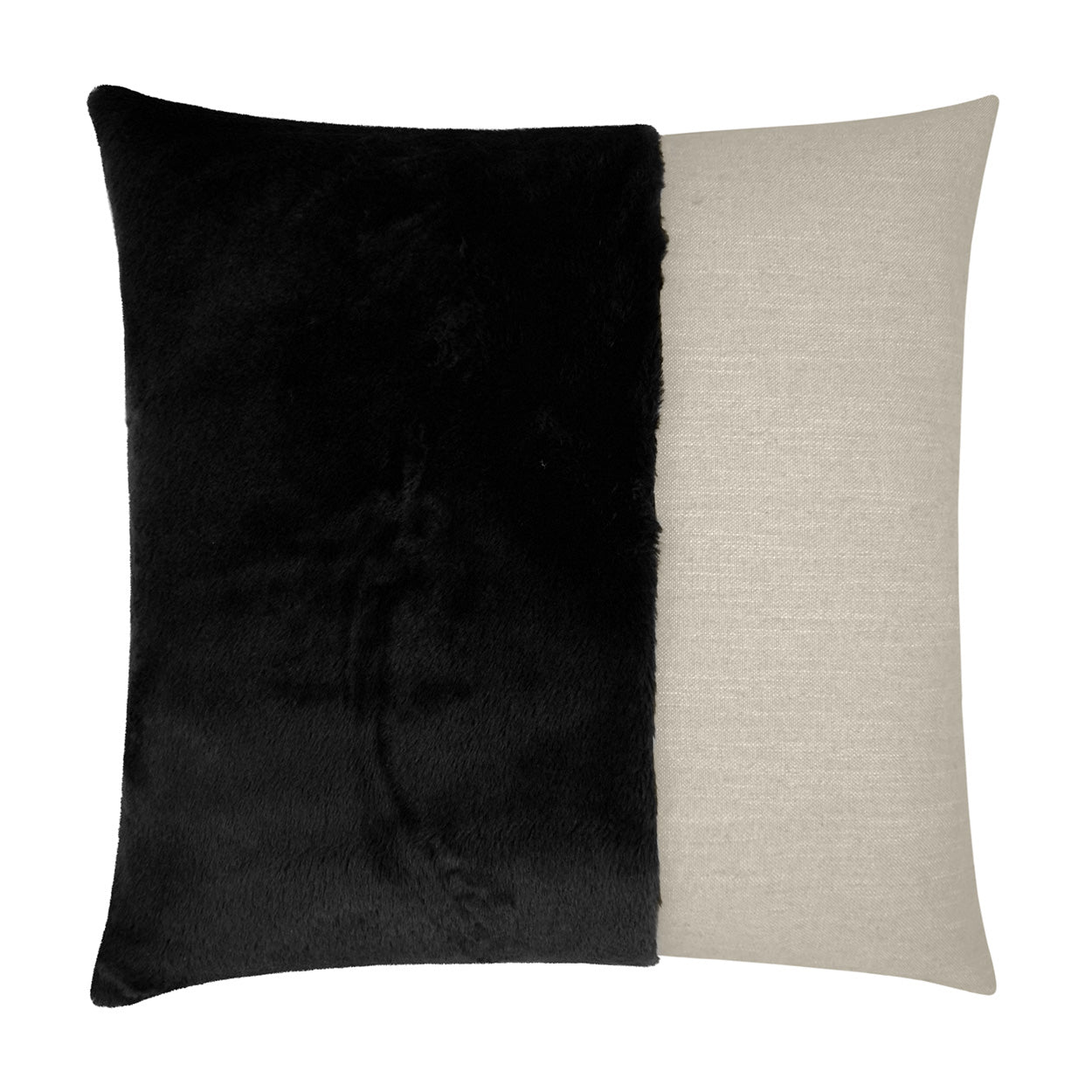 St. Moritz Decorative Throw Pillow - Black | DV Kap