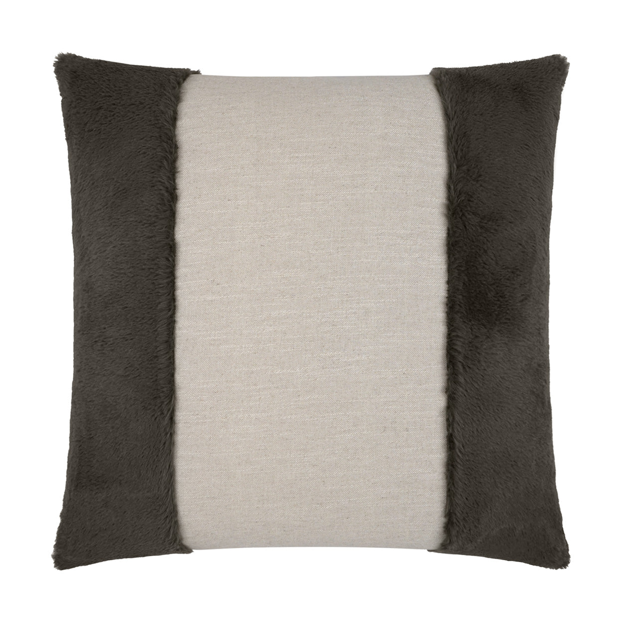 Courchevel Decorative Throw Pillow - Grey Brown | DV Kap