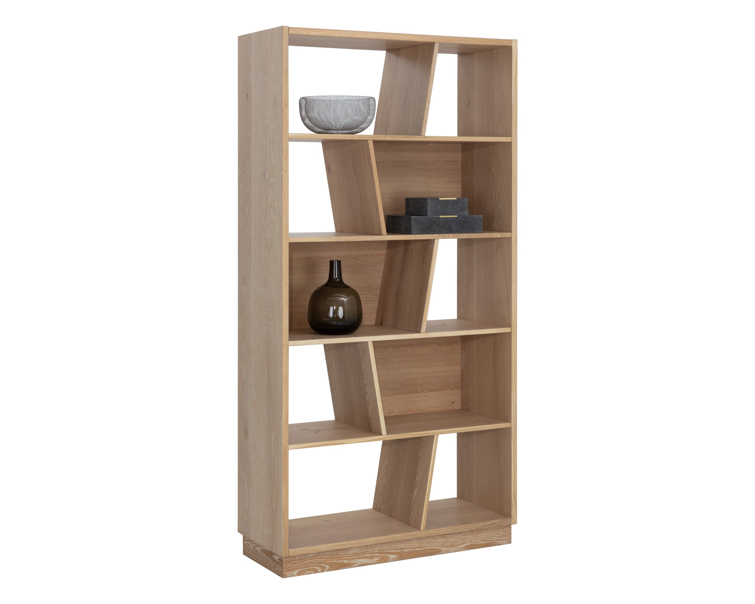 Jude Bookcase - Rustic Oak