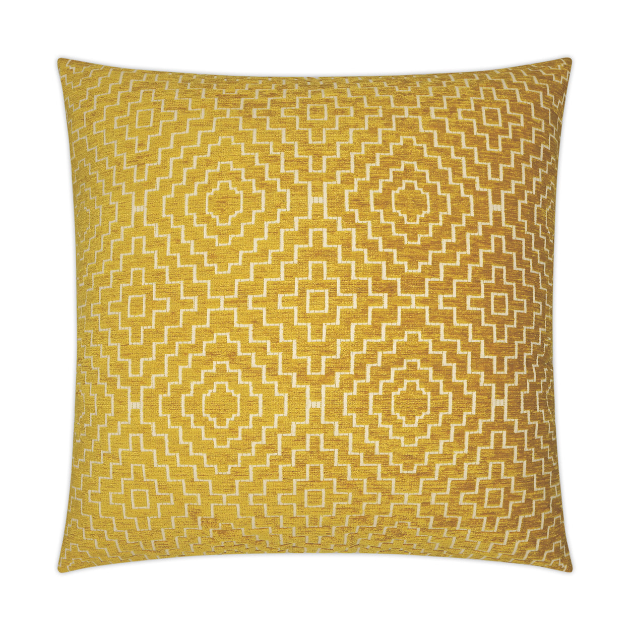 Tile Decorative Throw Pillow - Curry | DV Kap