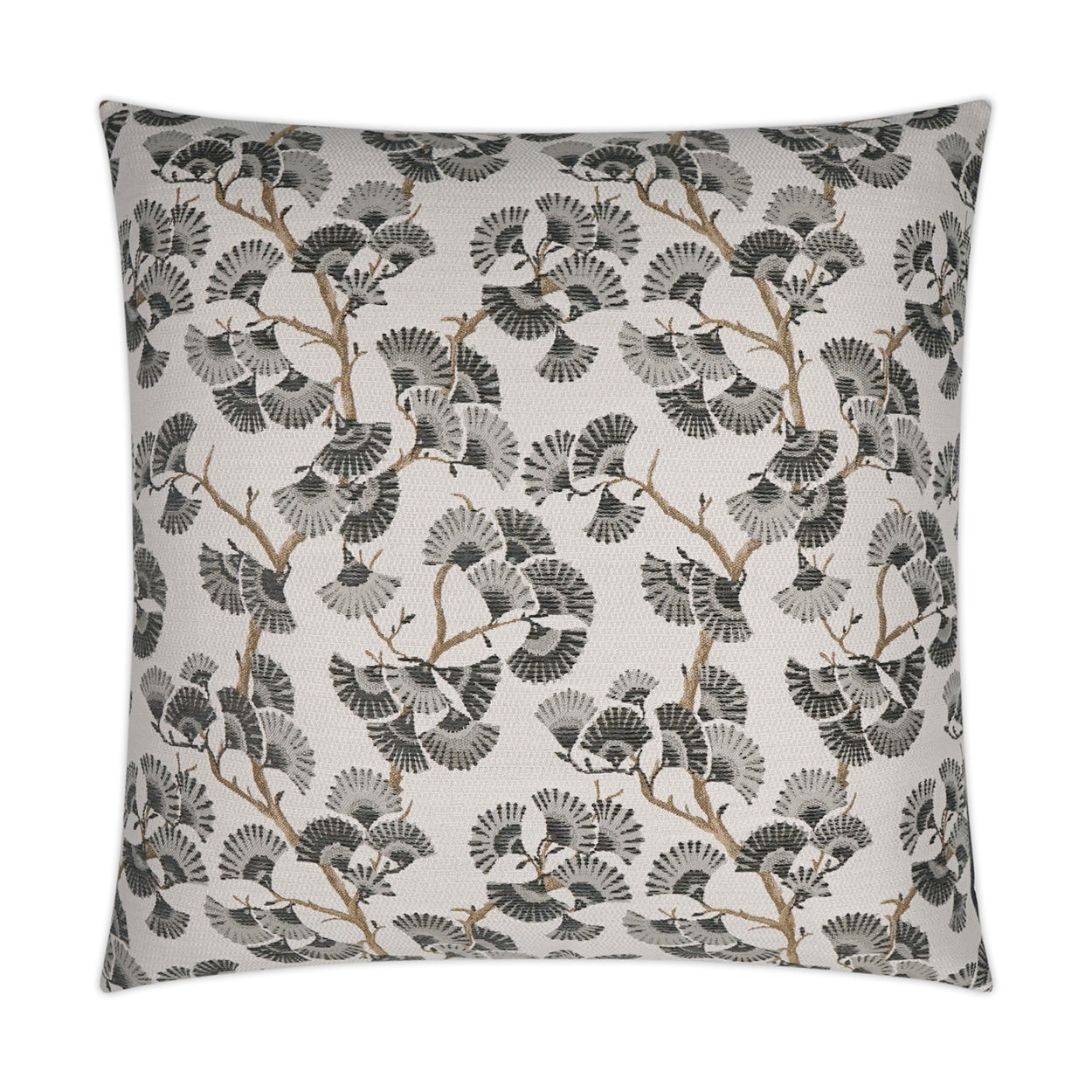 Cortina Decorative Throw Pillow - Grey | DV Kap