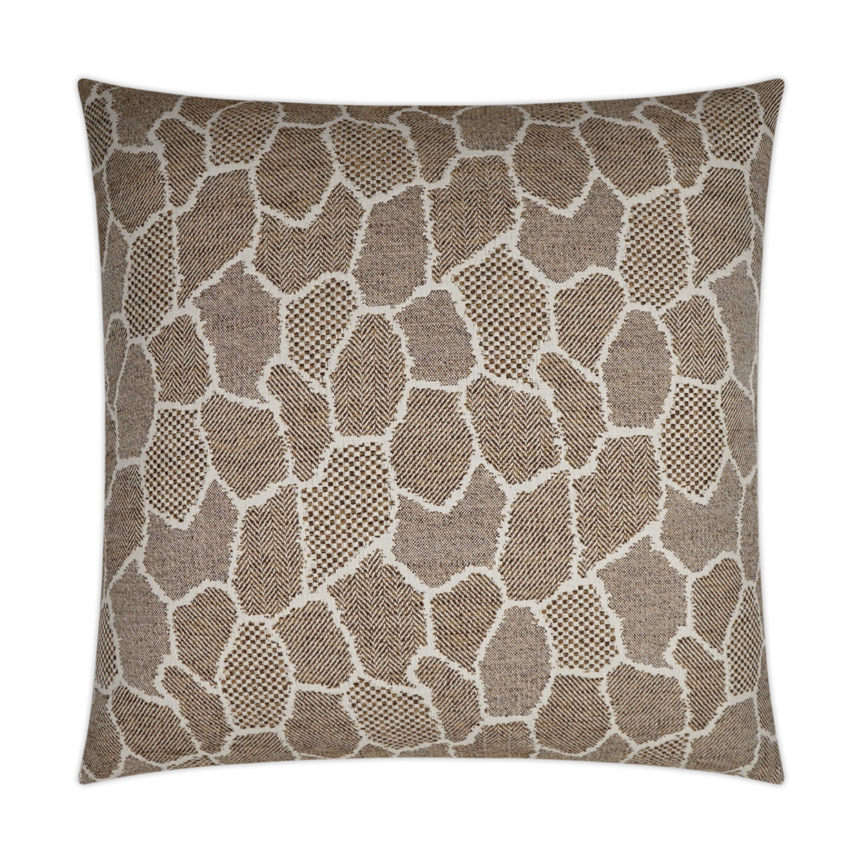 Masai Decorative Throw Pillow - Bark | DV Kap