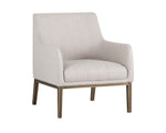 Wolfe Lounge Chair - Beige Linen