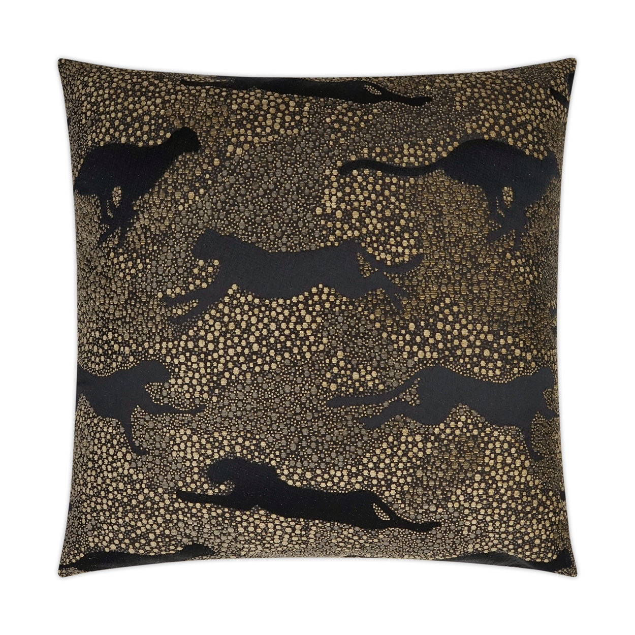 Jaglion Decorative Throw Pillow - Ebony | DV Kap