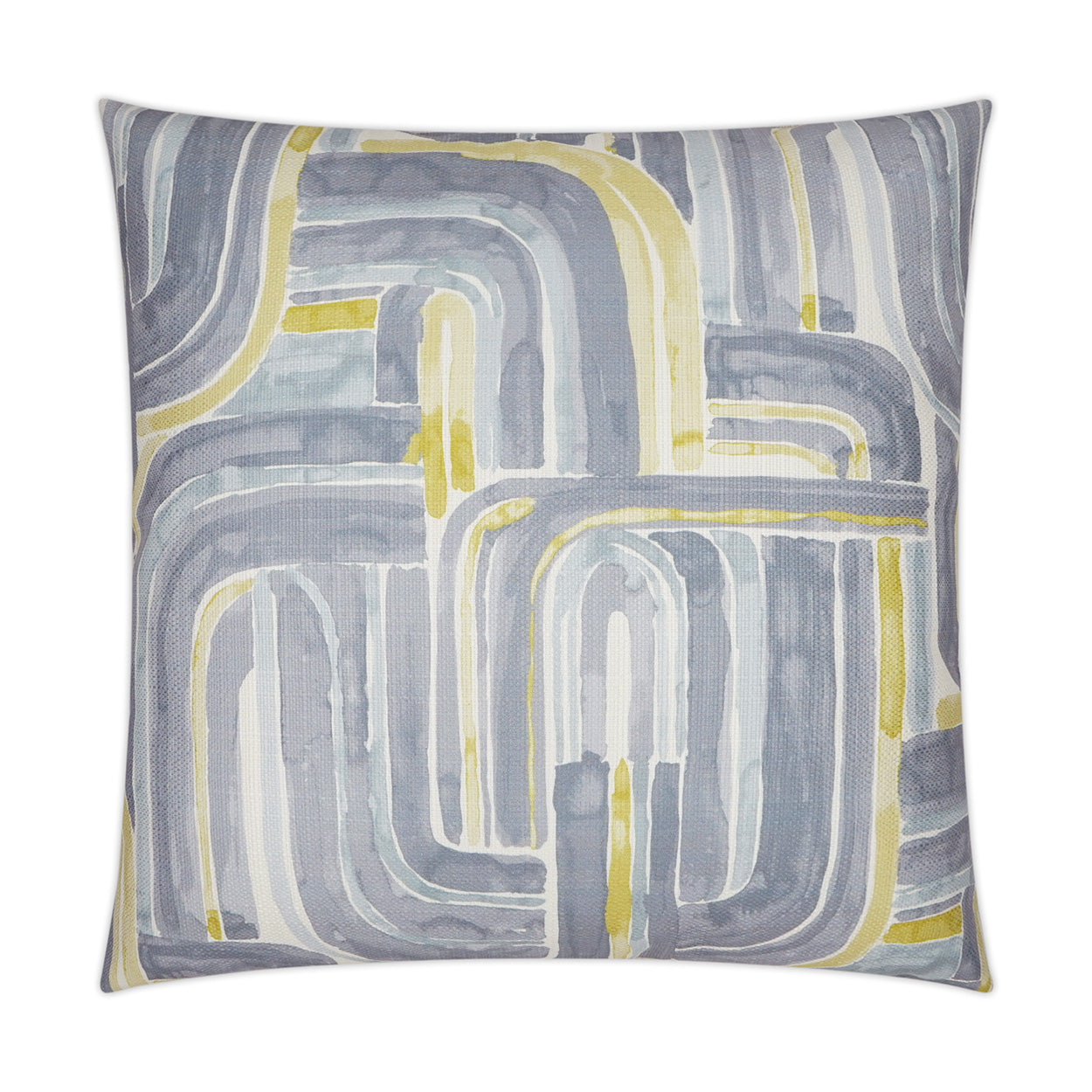 Bender Decorative Throw Pillow - Grey | DV Kap