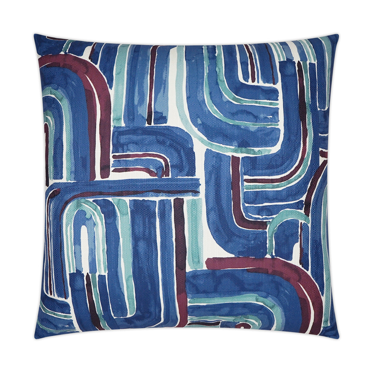 Bender Decorative Throw Pillow - Navy | DV Kap