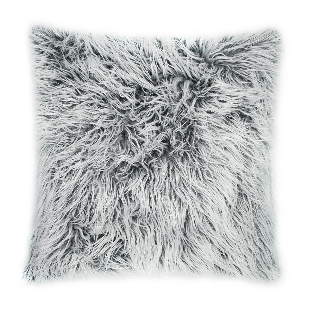 Mongolian Fur Decorative Throw Pillow | DV Kap