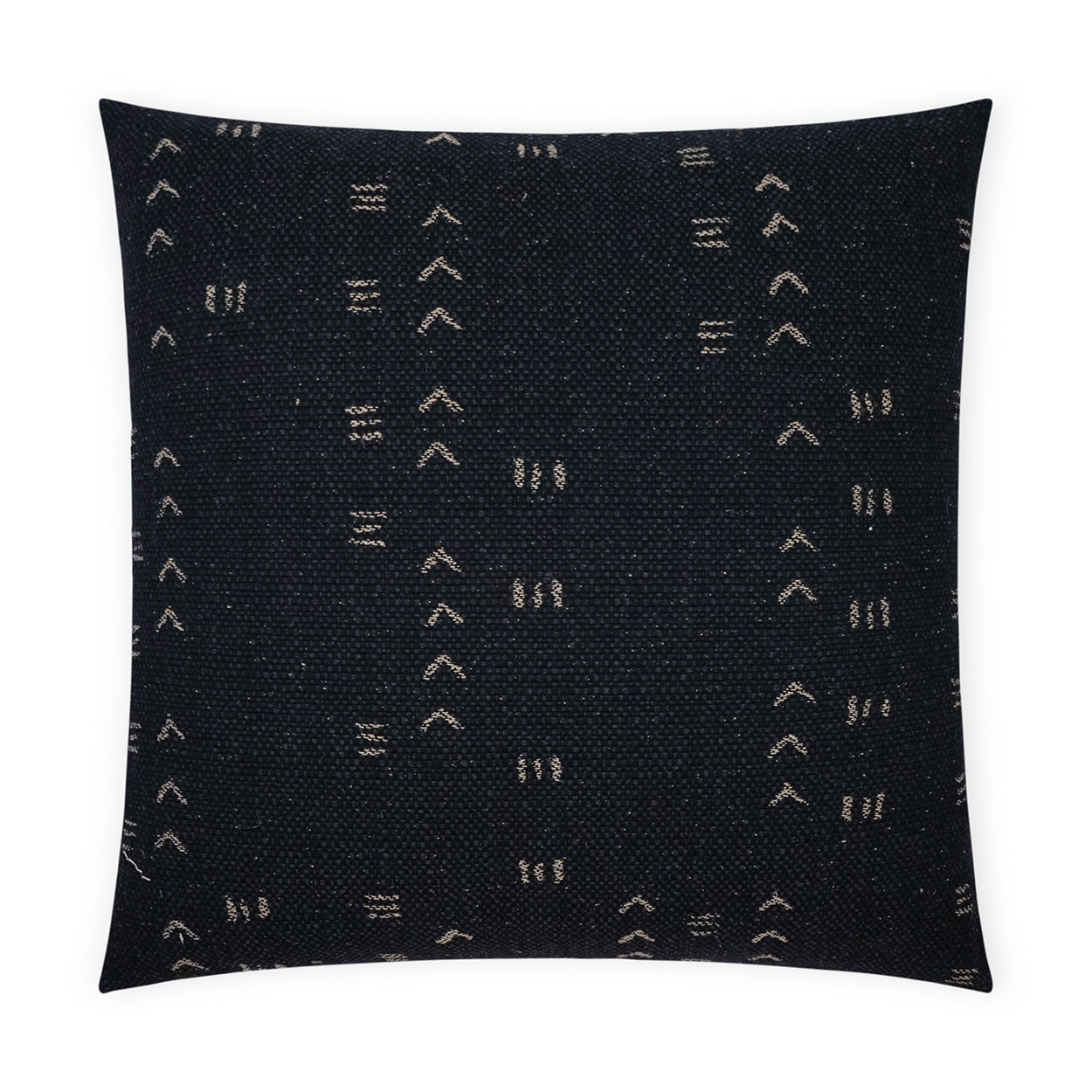 Ollie Decorative Throw Pillow - Black | DV Kap