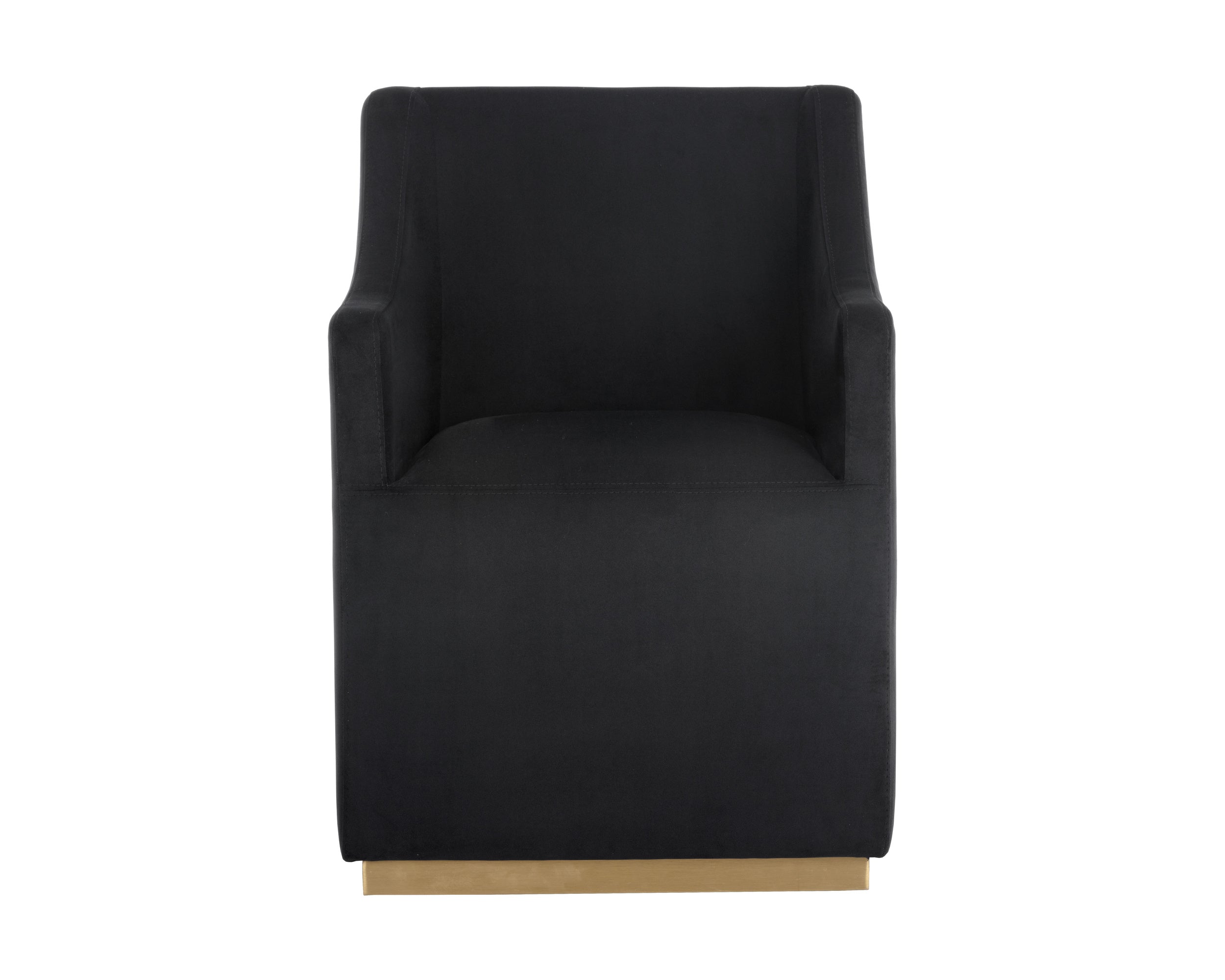 Zane Wheeled Lounge Chair - Abbington Black