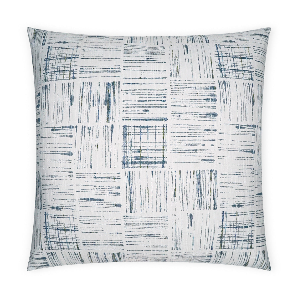 Line Up Decorative Throw Pillow - Blue | DV Kap