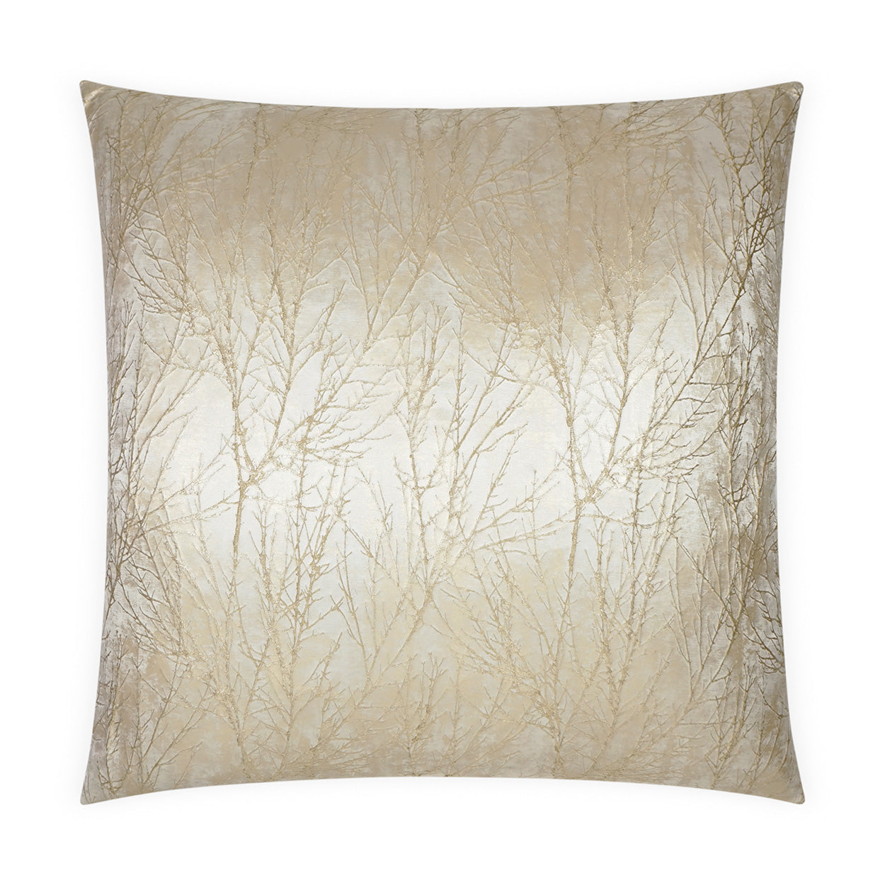 Twiggy Decorative Throw Pillow - Golden | DV Kap