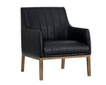 Wolfe Lounge Chair - Vintage Black