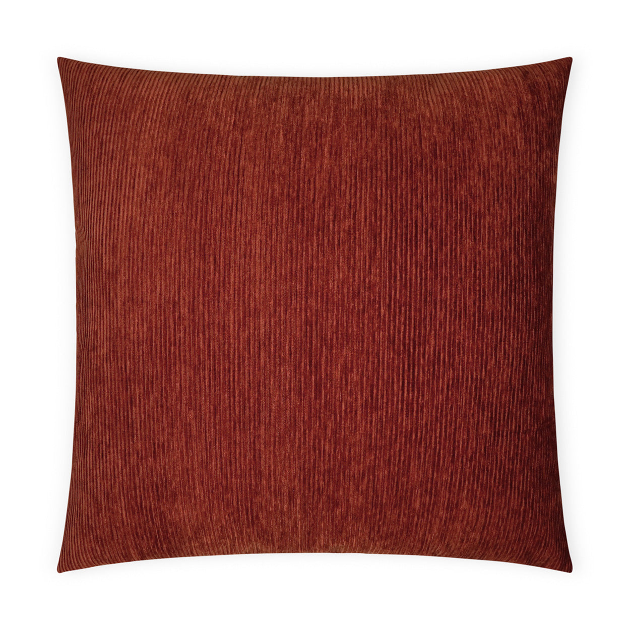 Ridges Decorative Throw Pillow - Paprika | DV Kap