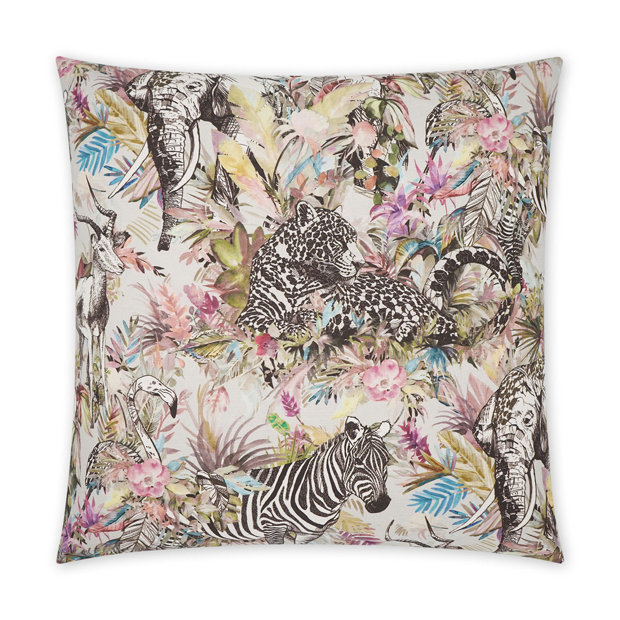 Jurassica Decorative Throw Pillow - Potpourri | DV Kap