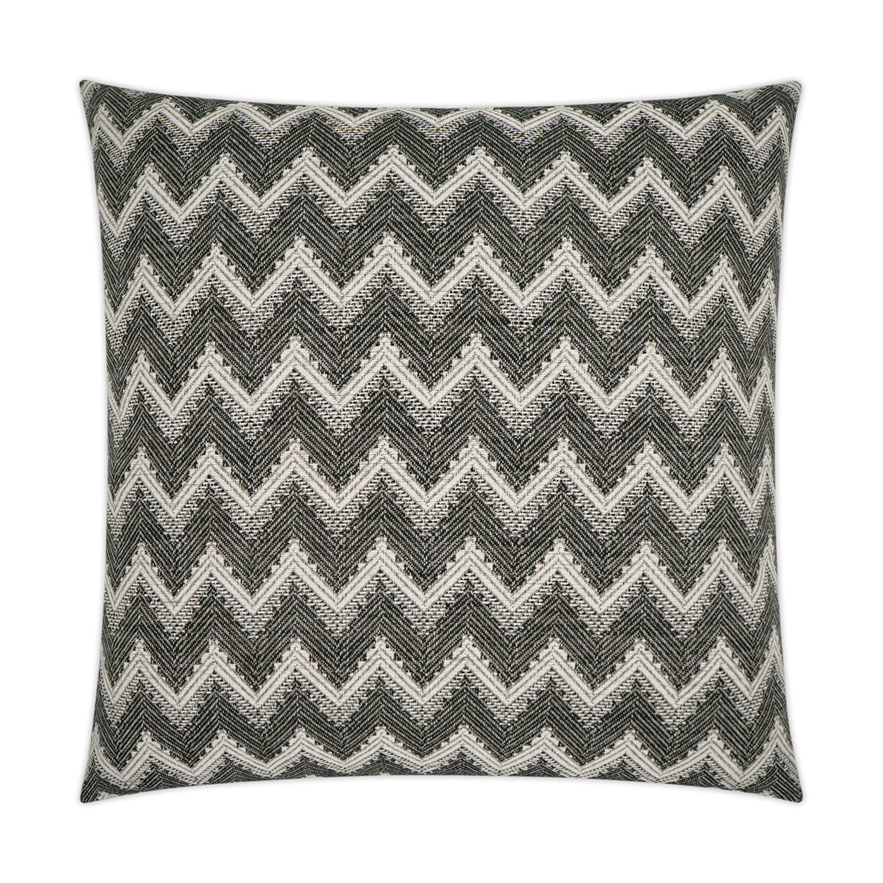 Parquet Decorative Throw Pillow - Charcoal | DV Kap